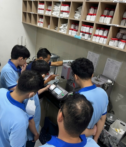 Lắp Đặt Và Bàn Giao Máy Kiểm Tra Chỉ Số Chảy MFI Cho Công Ty Nhựa MMA